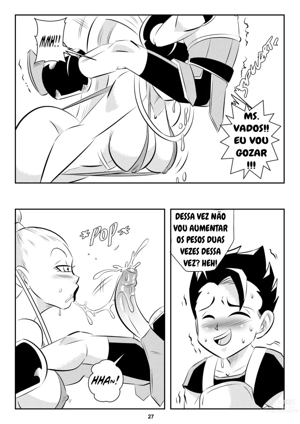 Page 28 of doujinshi Heavenly Training