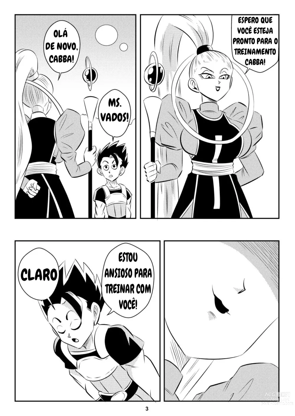 Page 4 of doujinshi Heavenly Training