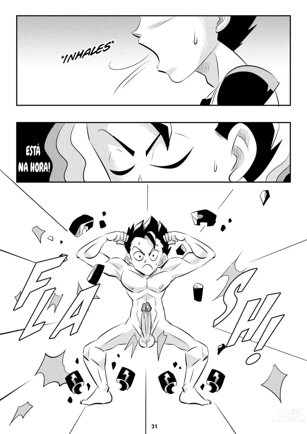 Page 32 of doujinshi Heavenly Training