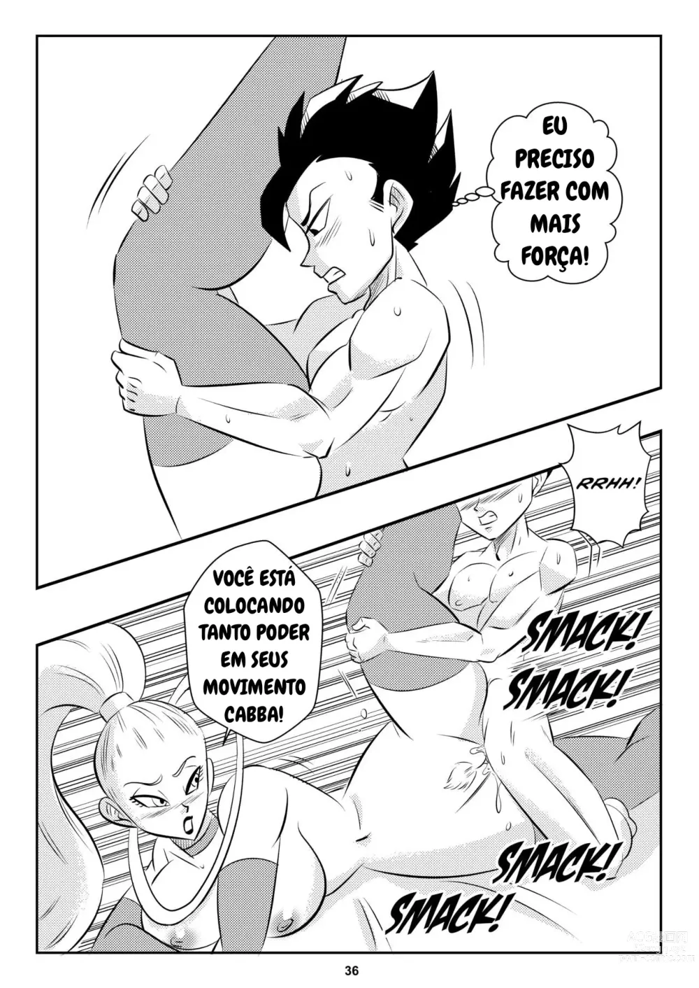 Page 37 of doujinshi Heavenly Training