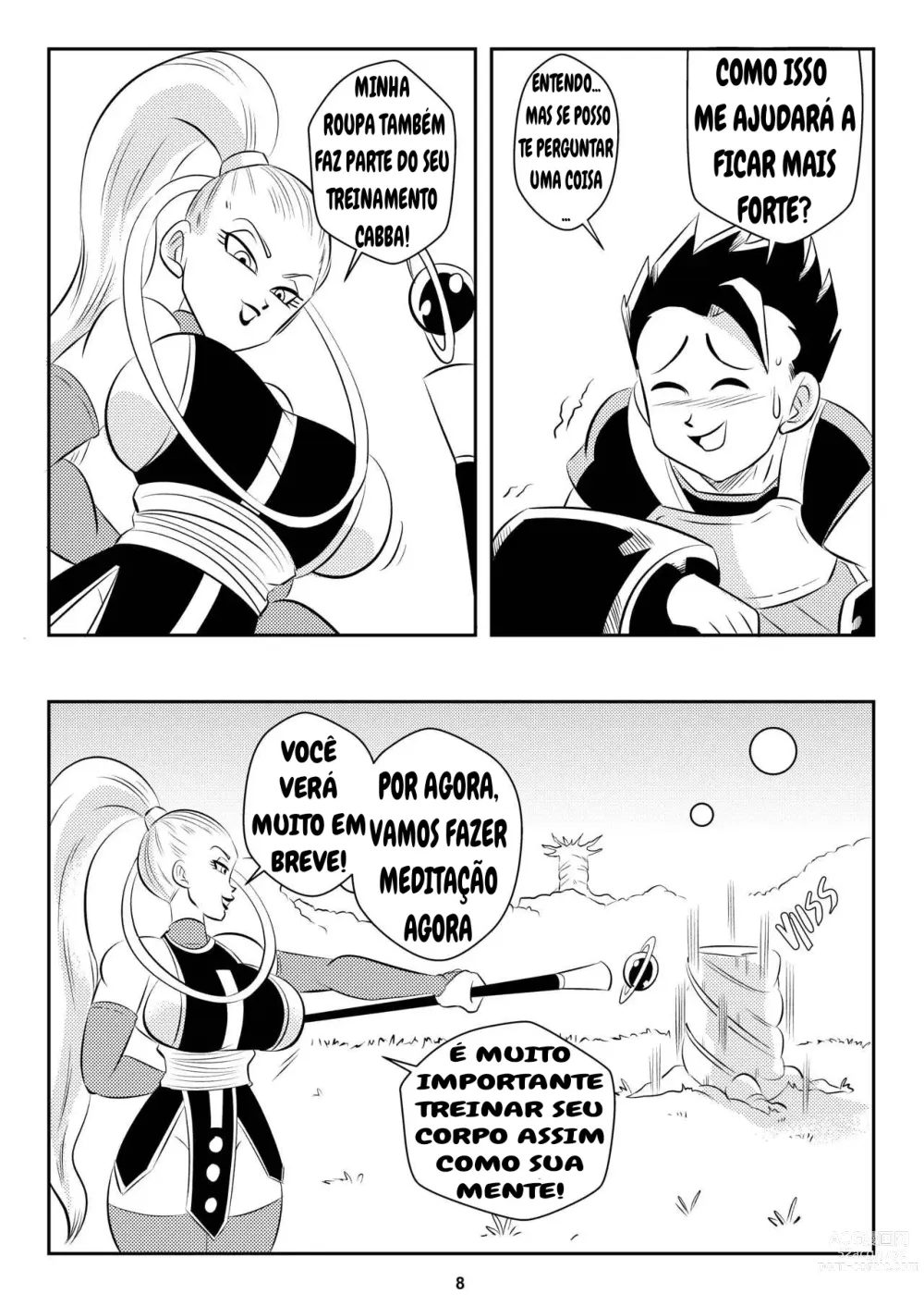 Page 9 of doujinshi Heavenly Training