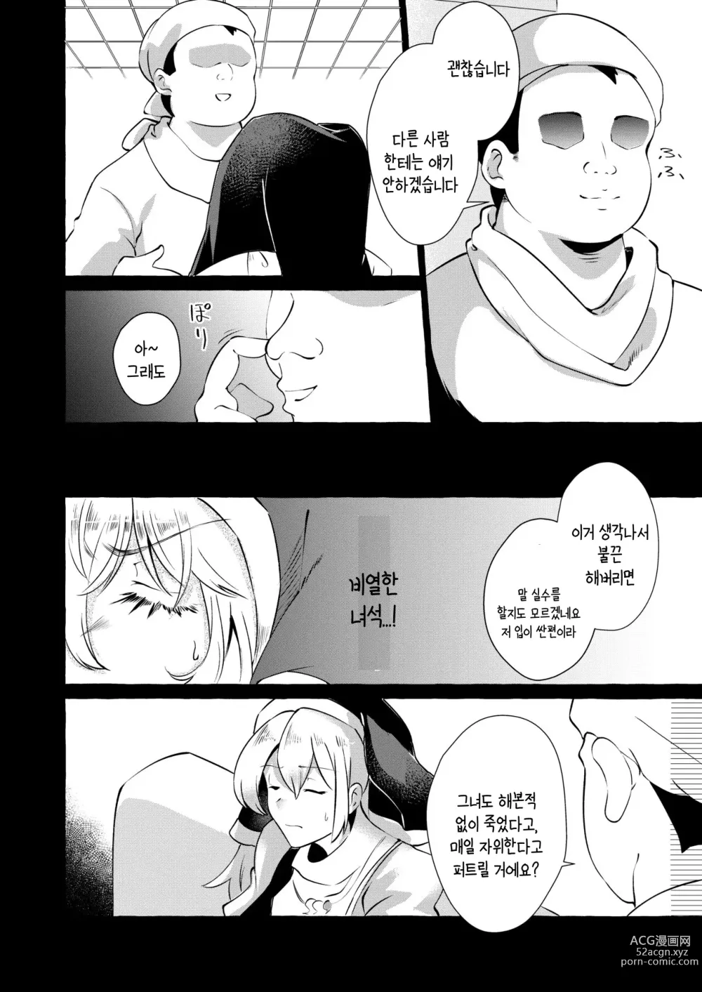 Page 11 of doujinshi 망상에 몸을 맡기고