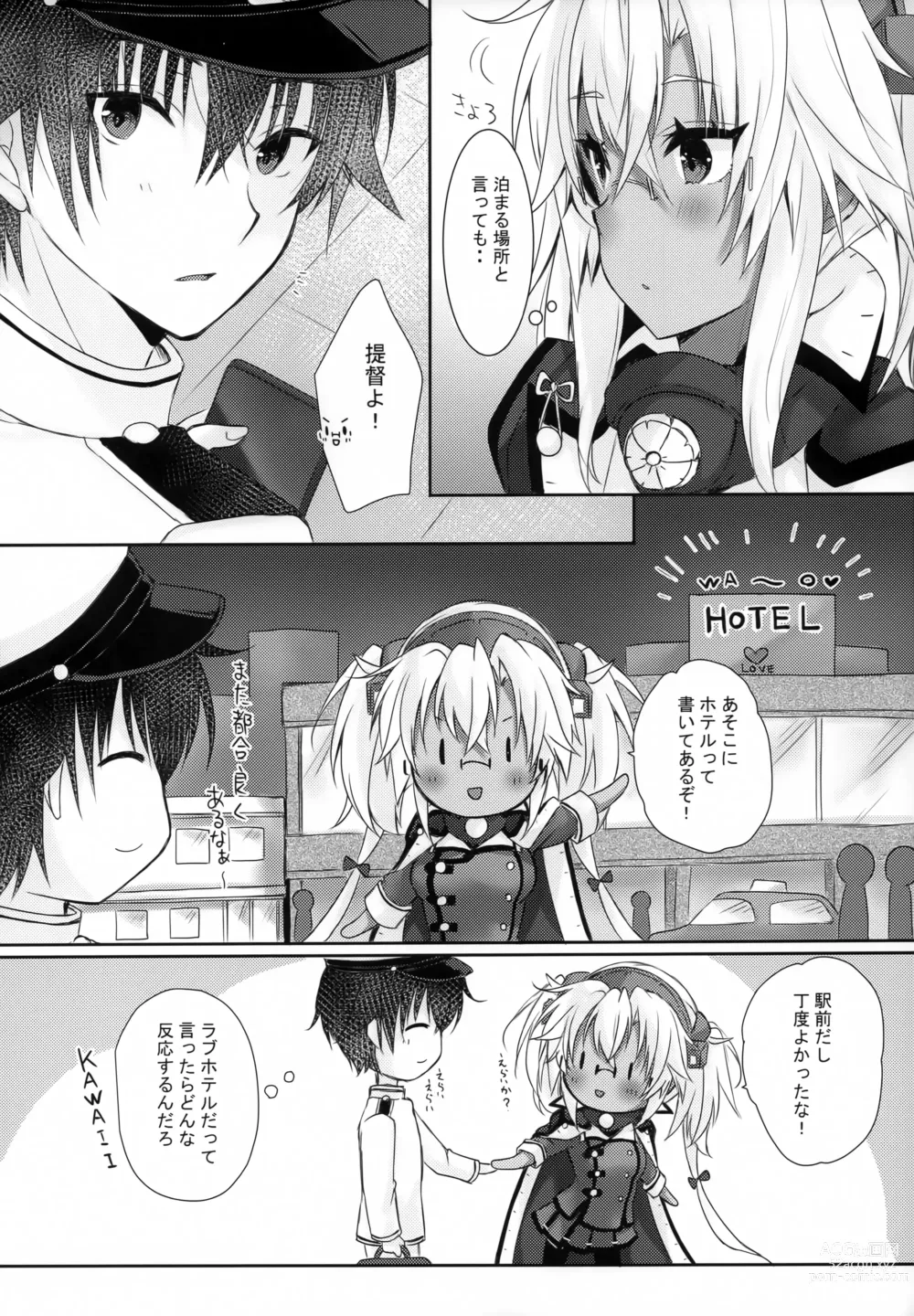 Page 3 of doujinshi Daisenkan Koi o Suru Love Hotel to Musashi-san