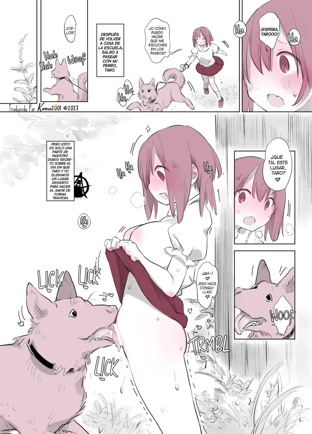 Page 2 of doujinshi Inukan Nikki 2