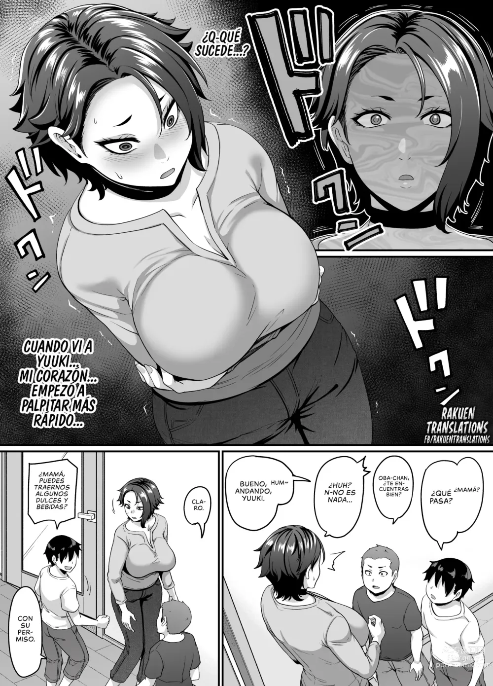 Page 4 of doujinshi Una Madre Fascinada con el Mejor Amigo de su Hijo (← Incubus) Desea Convertirse en su Mujer