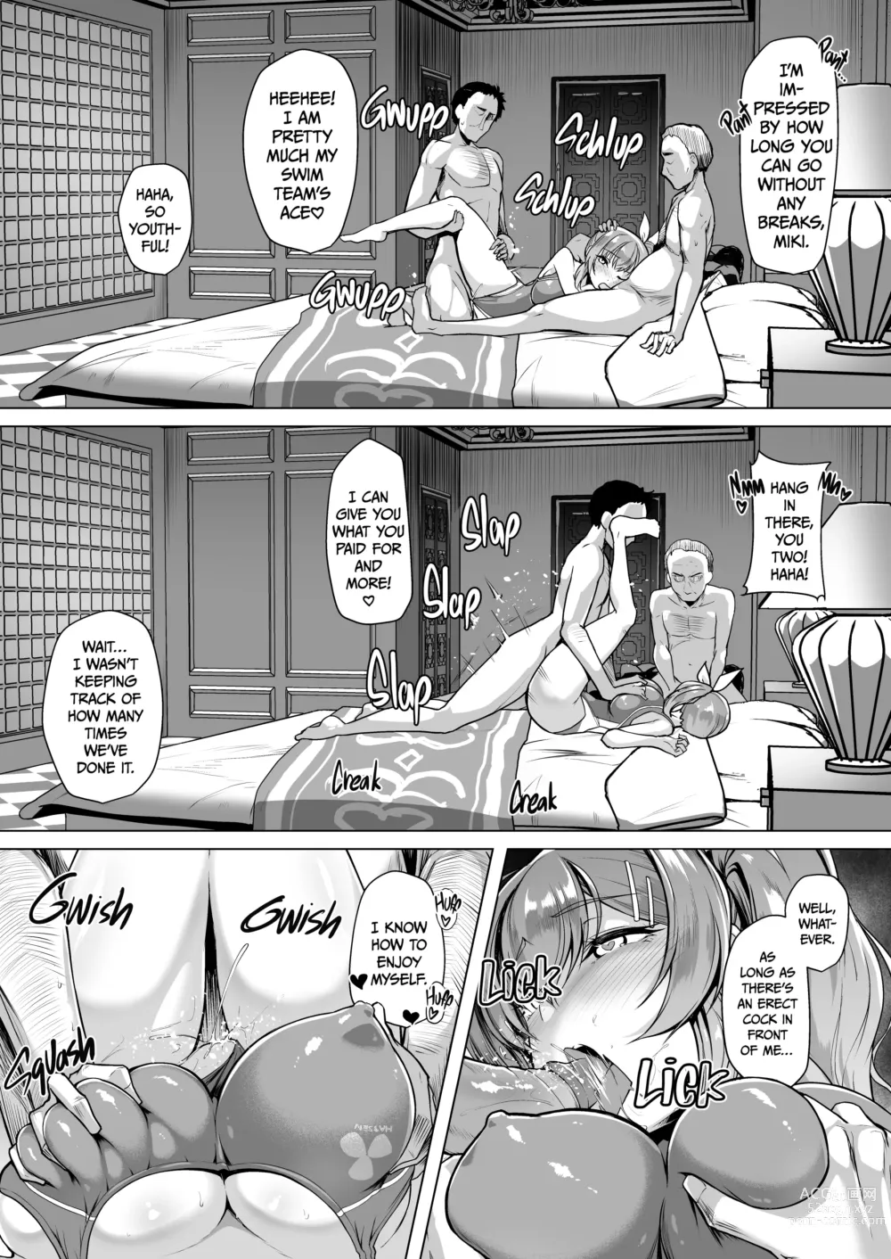 Page 68 of doujinshi The Persuaded Team Ace 1+2 (uncensored)