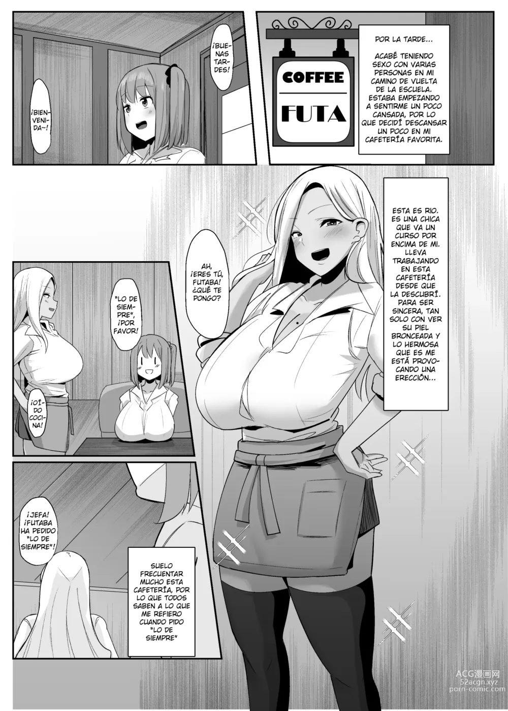 Page 16 of doujinshi ¡Un día me desperté y de repente hacer eyacular a las futanaris era lo más normal del mundo!