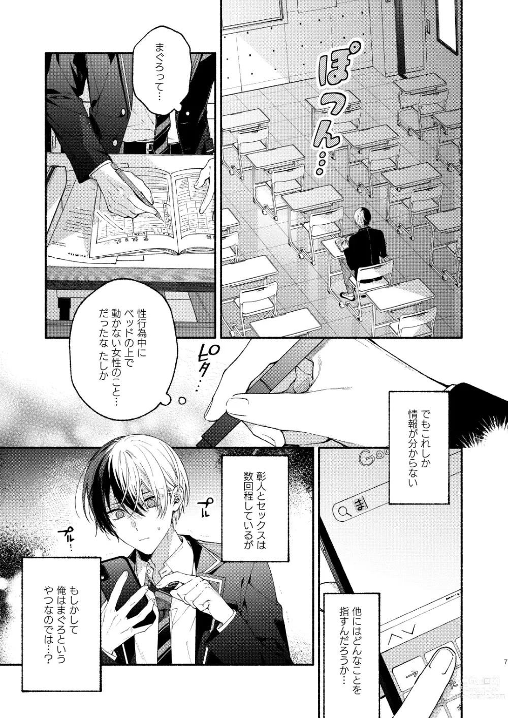 Page 6 of doujinshi Chotto Renshuu Sasete Kure - Let me practice a little