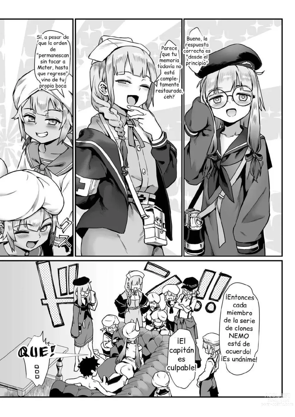 Page 17 of doujinshi Captain Nemo to Nakadashi Dairankou