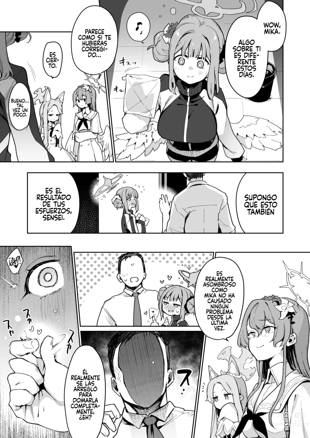 Page 24 of doujinshi Waruiko Mika wa Oshiokisaretai