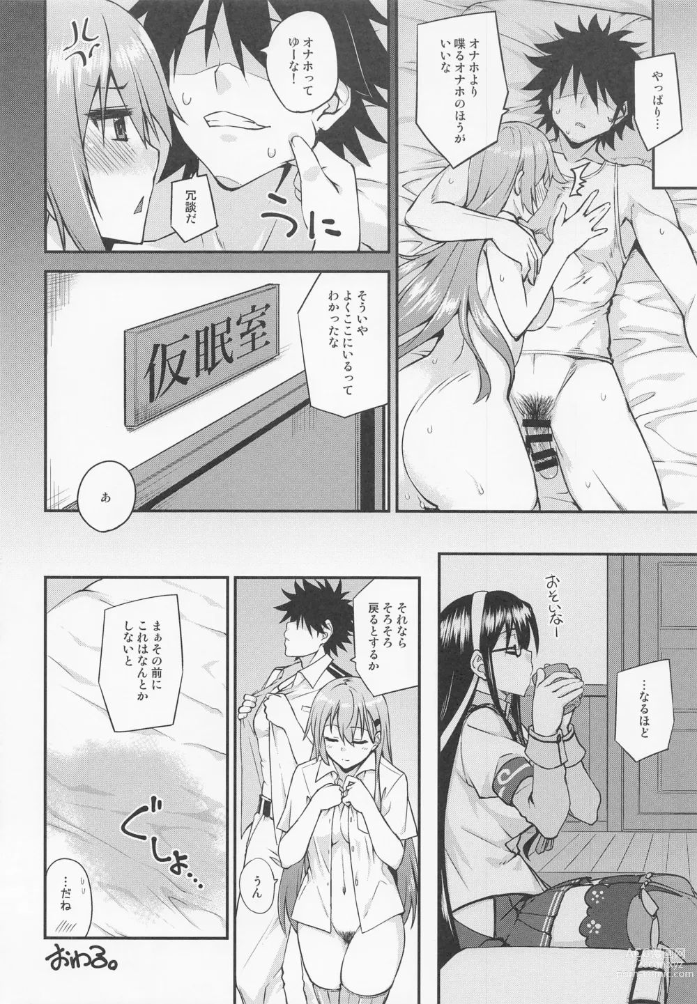 Page 23 of doujinshi Suzuya to Dousuru? Nani Shichau? 17