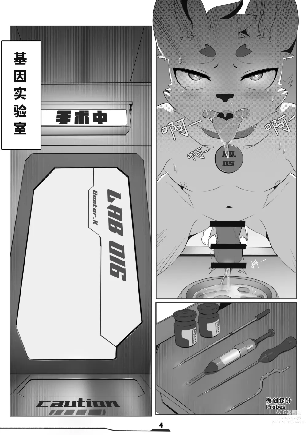 Page 13 of doujinshi Alanisawolf - Error 的故事 Part1