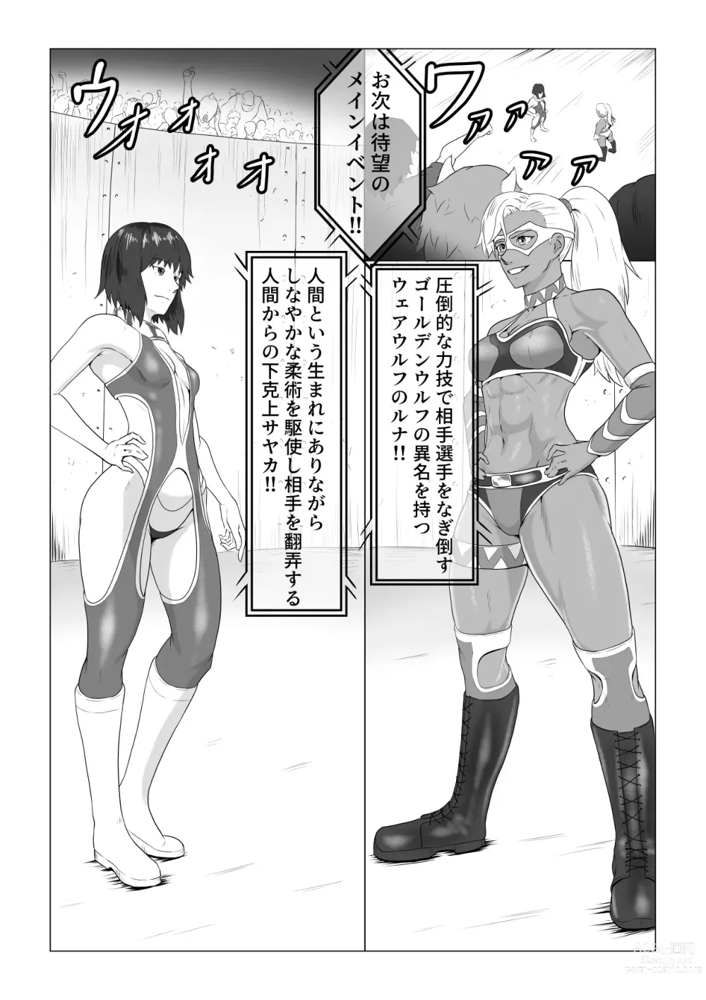 Page 3 of doujinshi Alius Gate ~Luna Hen~ Kutsujoku no Lesbian Sex