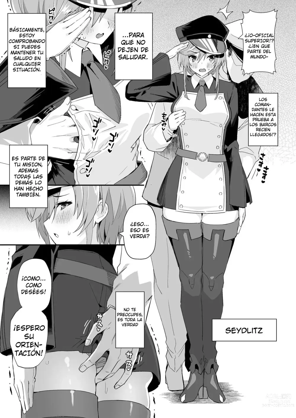 Page 2 of doujinshi AzuLan Shikoshiko Bokou Seikatsu 3