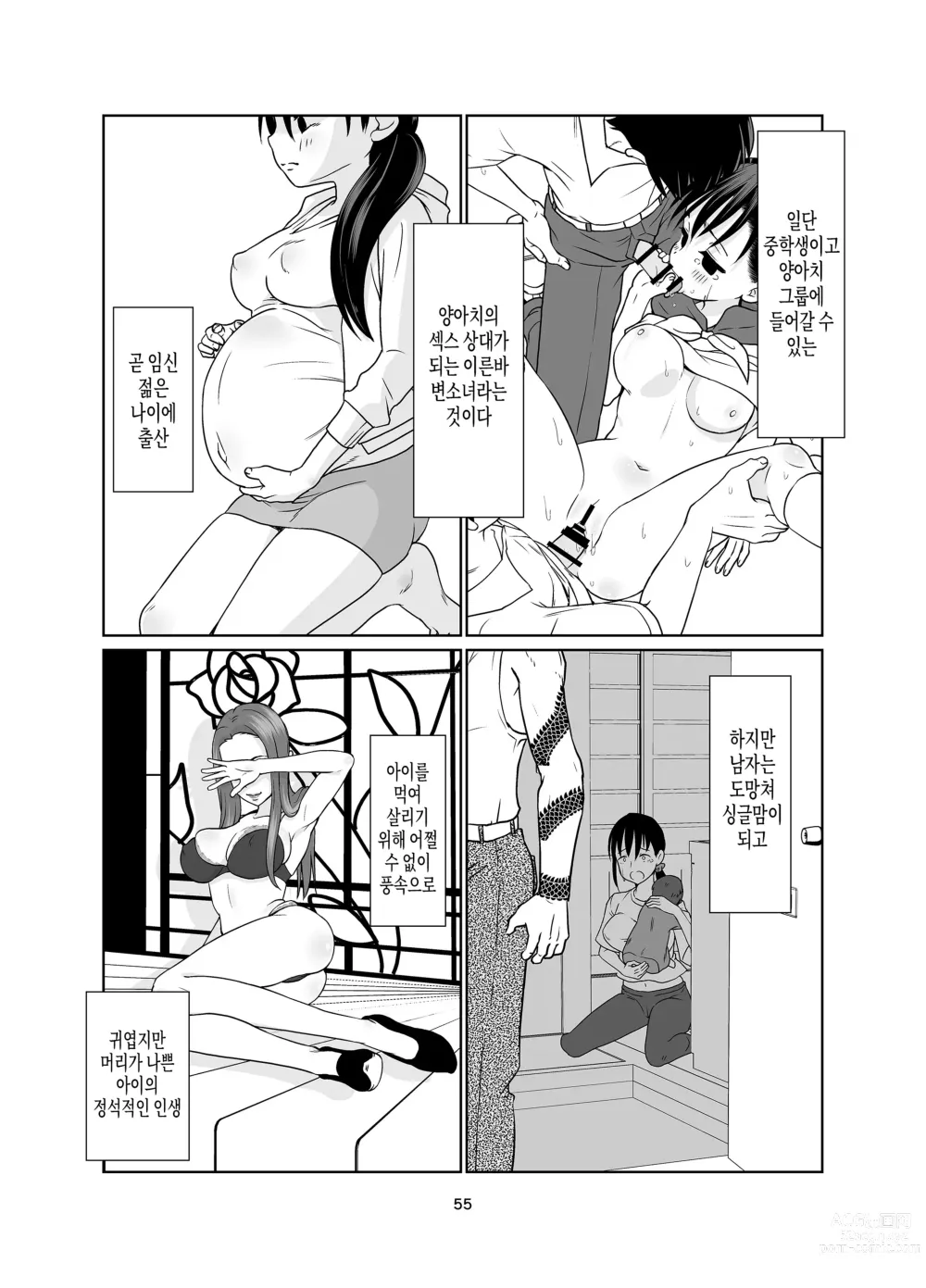 Page 55 of doujinshi Kenryoku Kakusa Lovers Lolicon no Koibito ni Natta 9-saiji