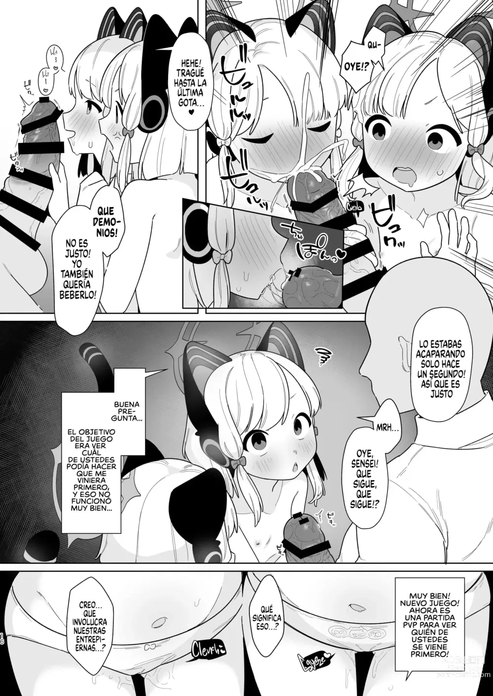 Page 15 of doujinshi The Blue Archive Mind Control Club ~Gamer Twins Chapter~