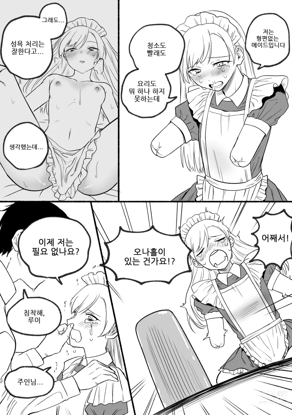 Page 21 of doujinshi 결손 메이드 루이