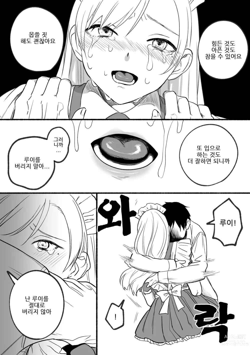 Page 22 of doujinshi 결손 메이드 루이