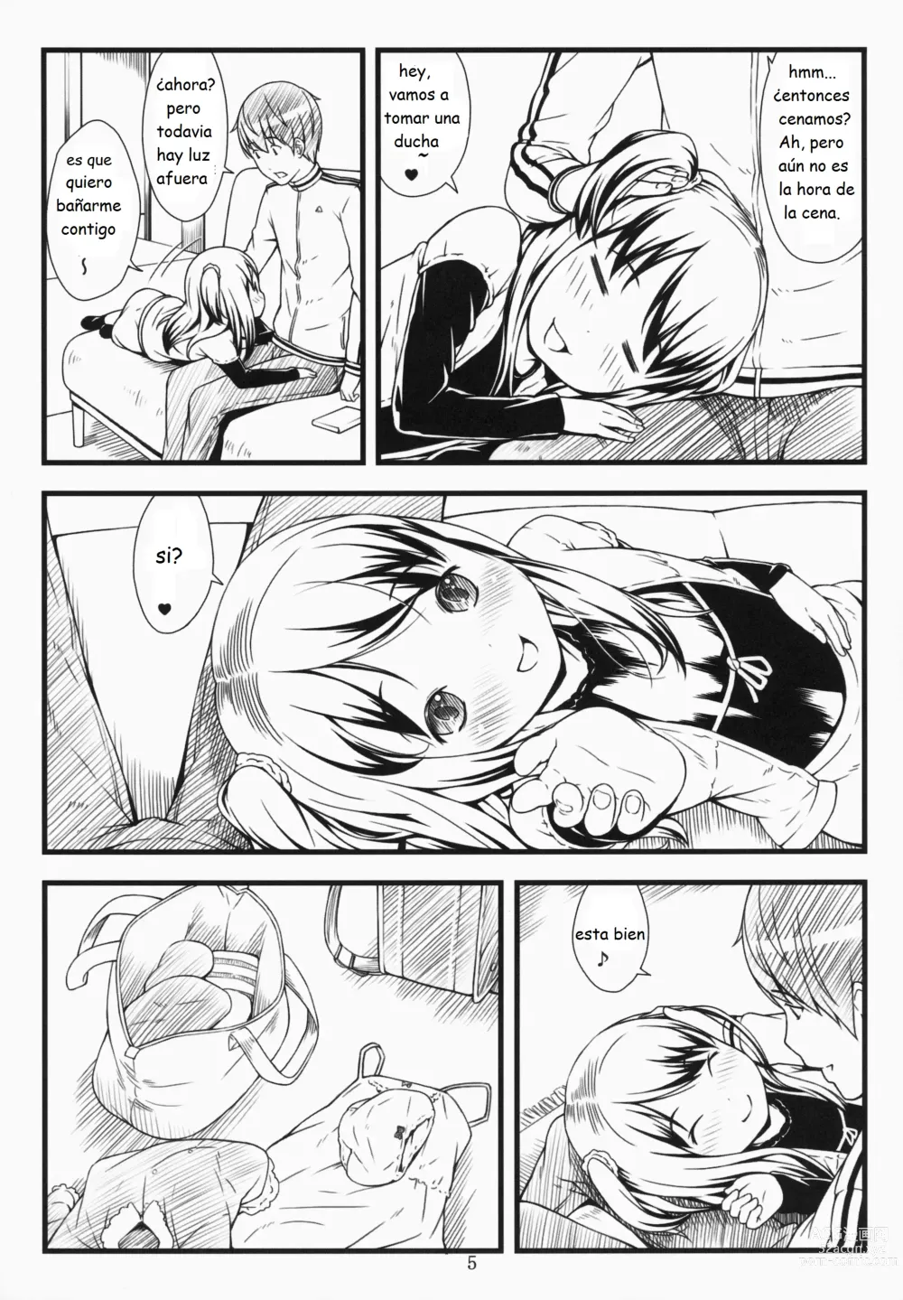 Page 4 of doujinshi Hotai!