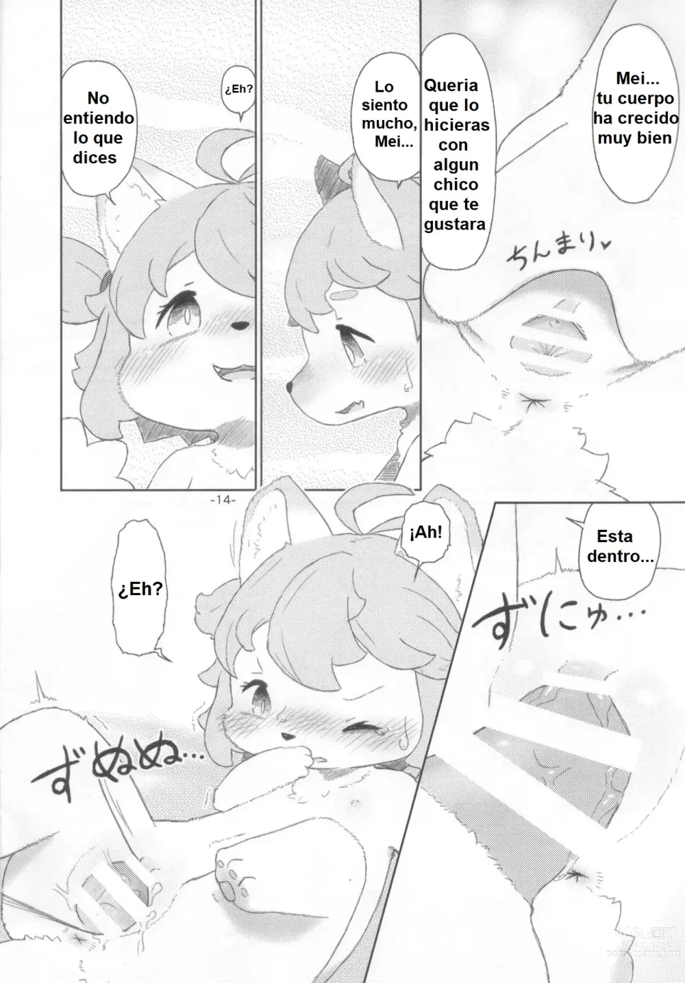 Page 13 of doujinshi Shinai Level 10+