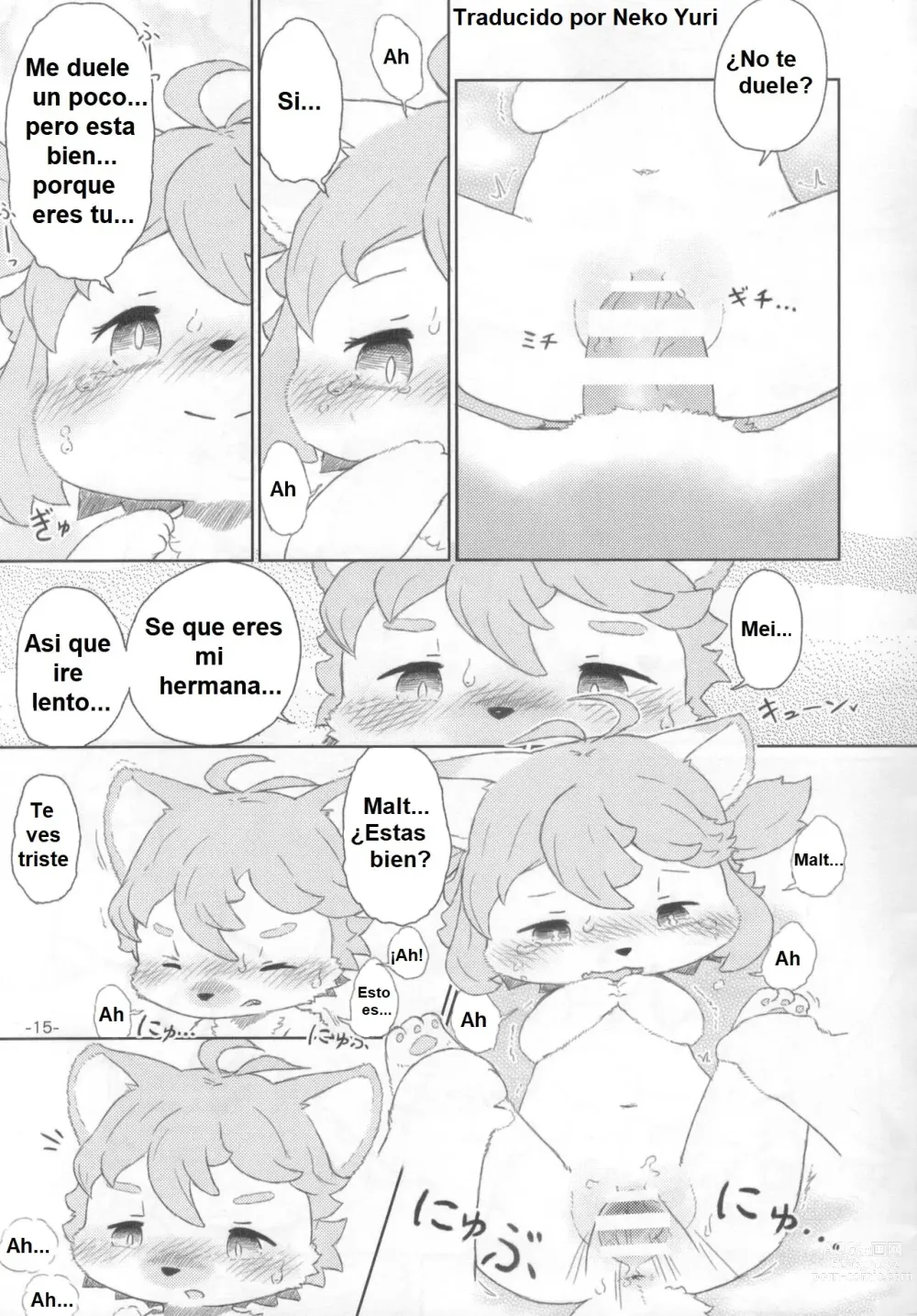 Page 14 of doujinshi Shinai Level 10+