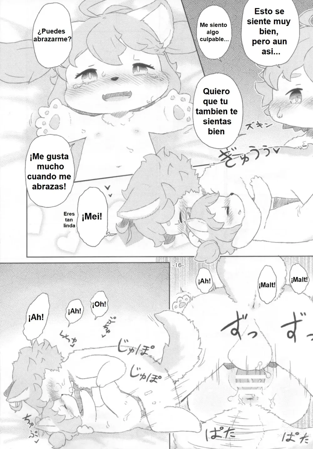 Page 15 of doujinshi Shinai Level 10+