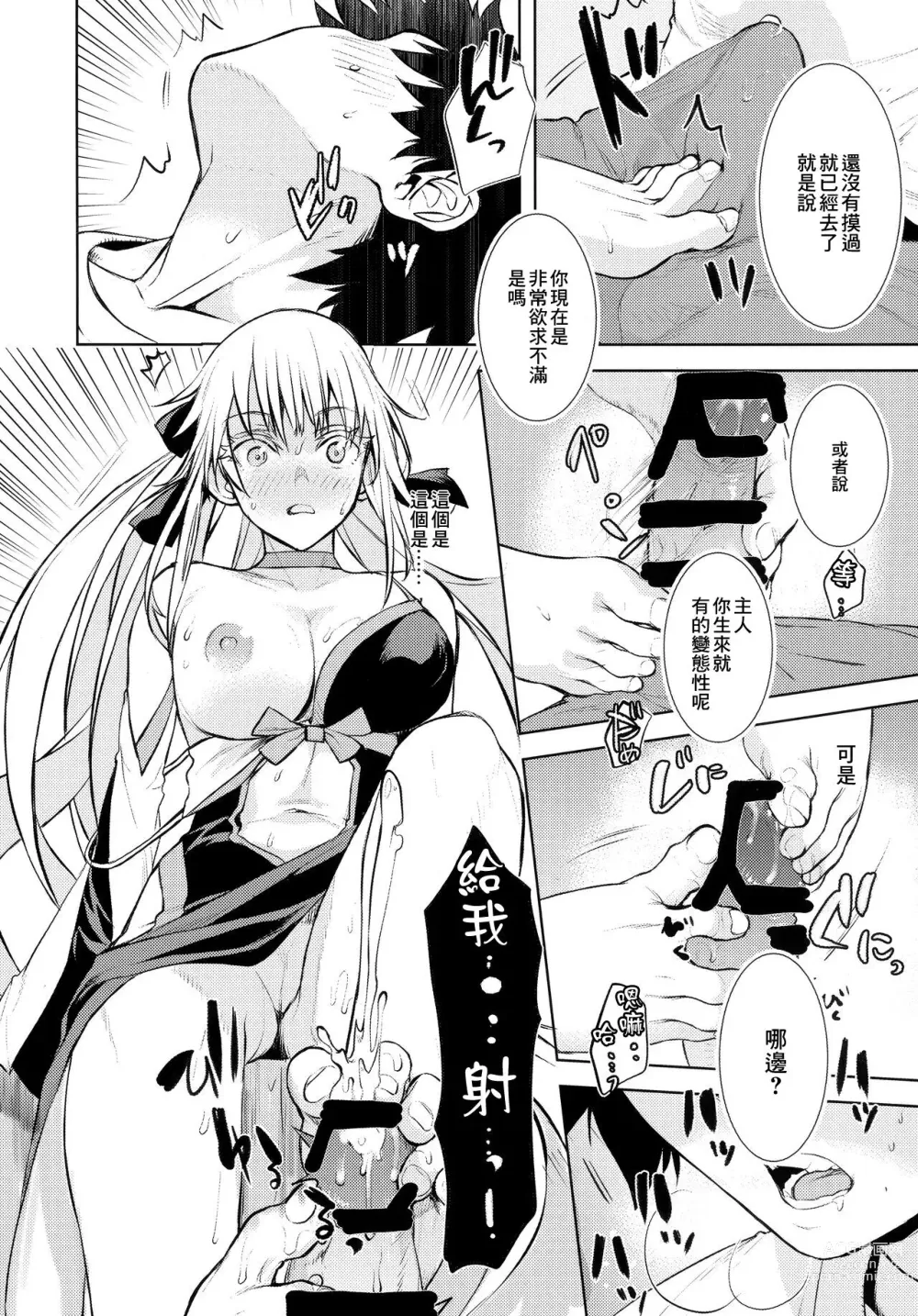 Page 7 of doujinshi Joouheika no Seiteki Shinan