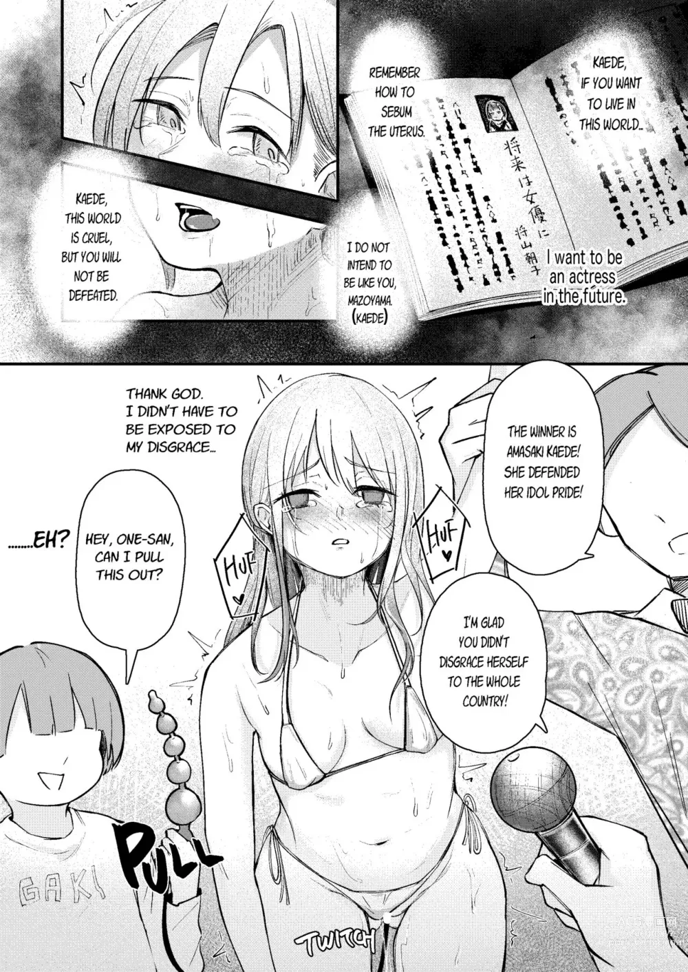 Page 8 of doujinshi Misemono toshite