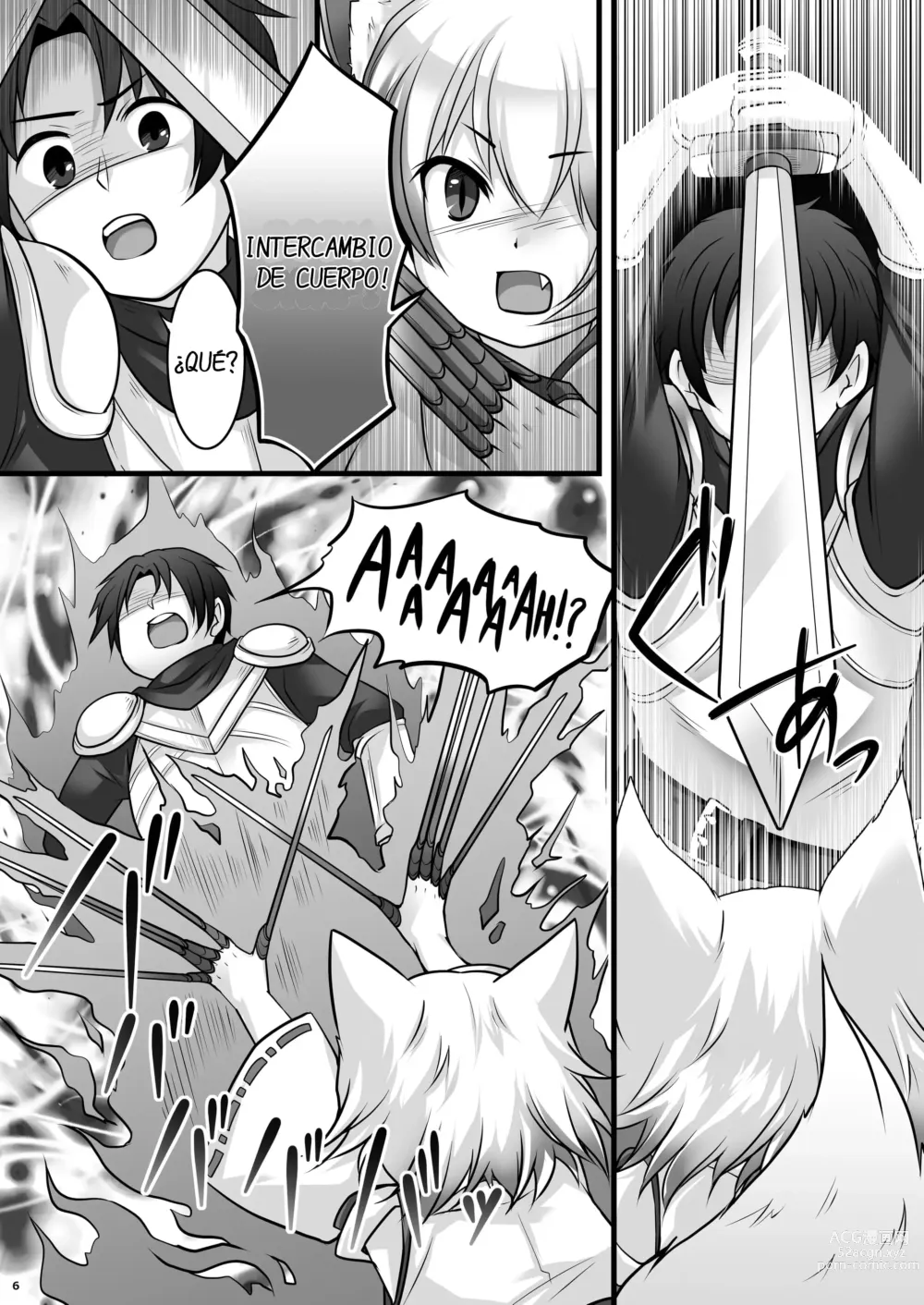 Page 7 of doujinshi Ippan Heishi Akira ga Shitennou Tamamo wo Tsukaima ni Dekita Wake