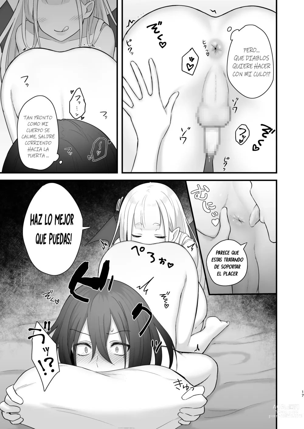 Page 18 of doujinshi Osugaki ga Futanari Inma ni Wakaraserareru Hon