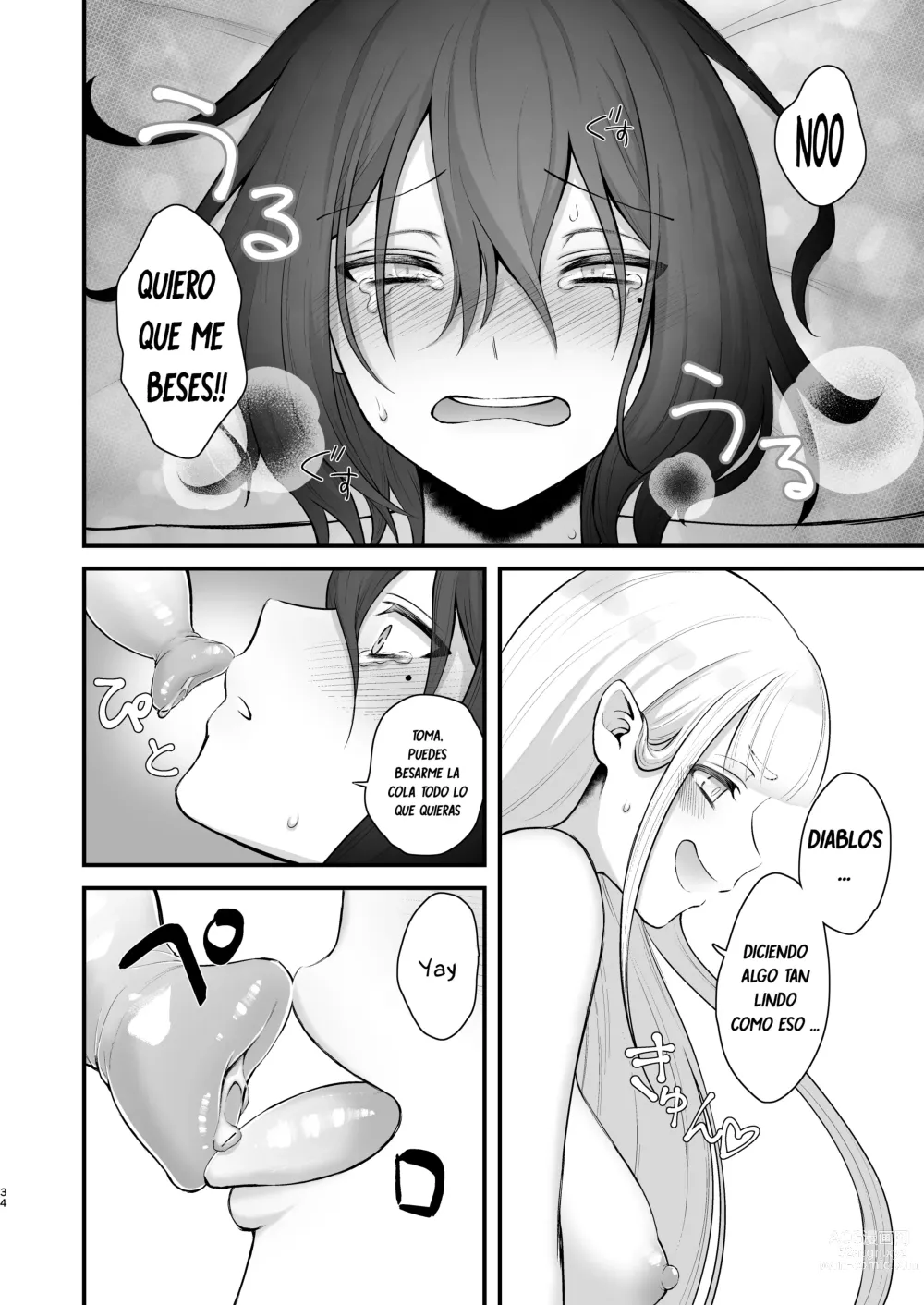 Page 35 of doujinshi Osugaki ga Futanari Inma ni Wakaraserareru Hon