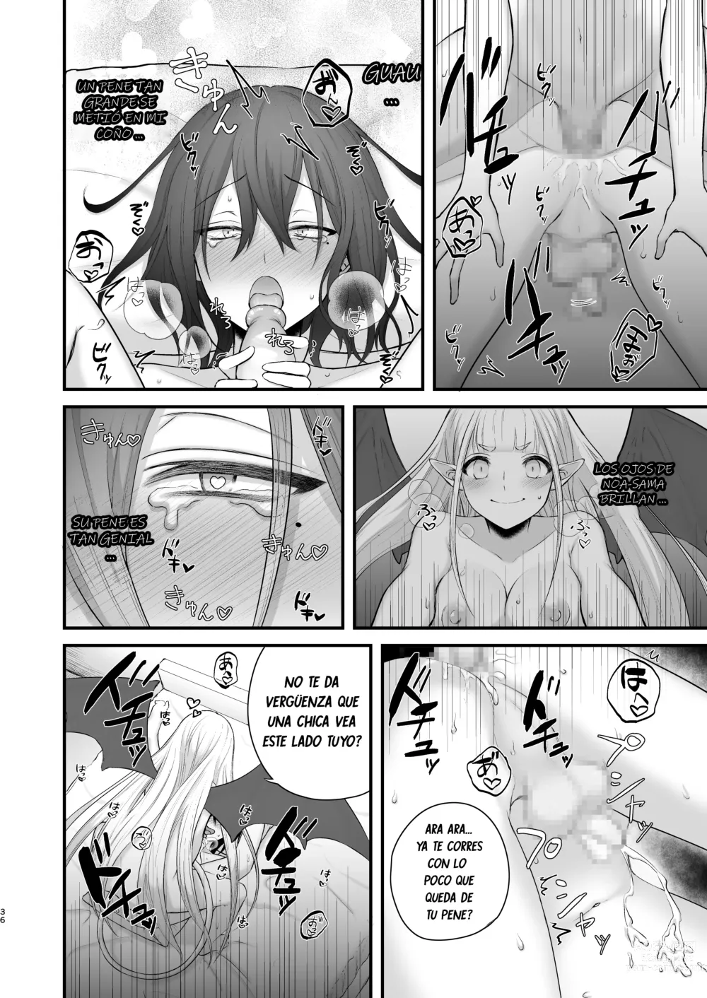 Page 37 of doujinshi Osugaki ga Futanari Inma ni Wakaraserareru Hon