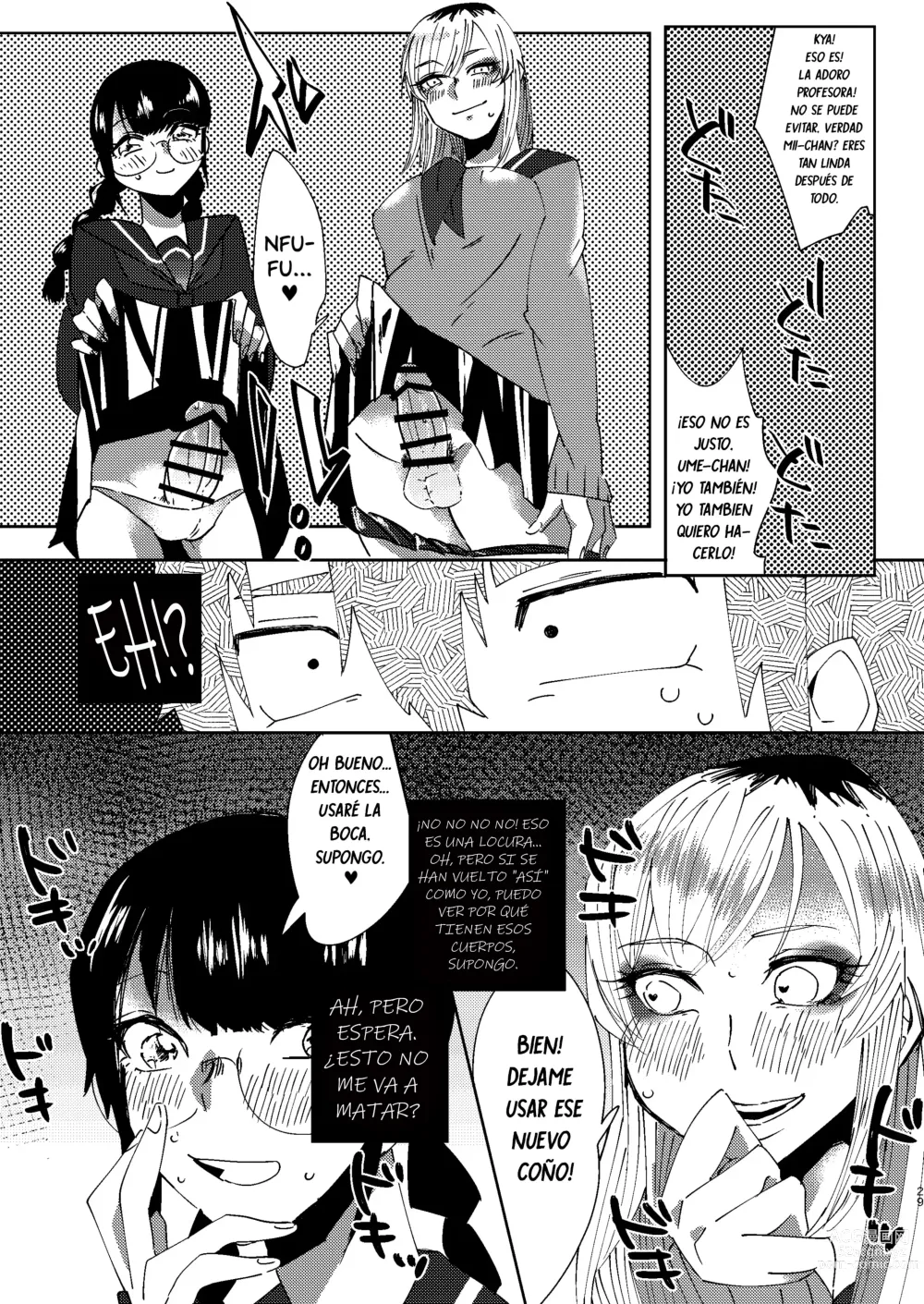 Page 29 of doujinshi Zen Jinrui Kaizoukei Joshi-ka Keikaku 1