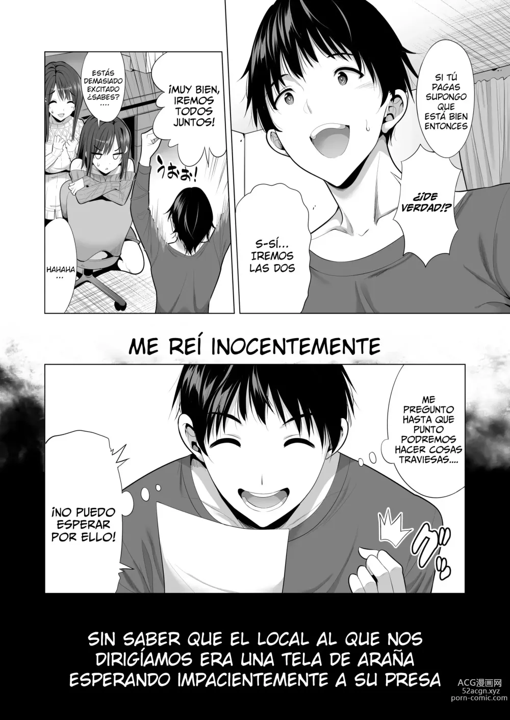 Page 3 of doujinshi El Día En Que Mis Novias Fueron Atrapadas En Una Tela De Araña