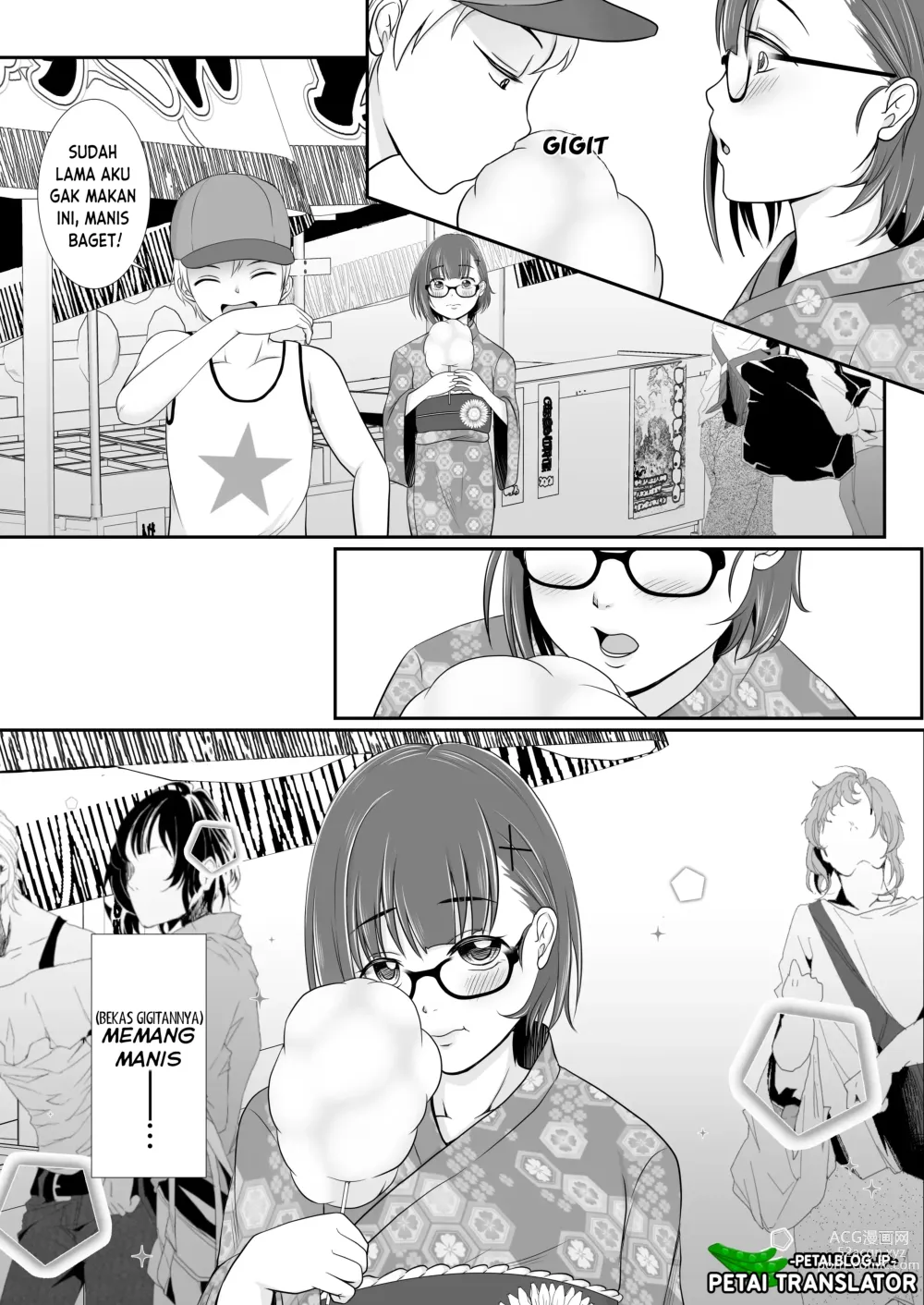 Page 8 of doujinshi Permen Kapas Penuh Warna Kebahagiaan