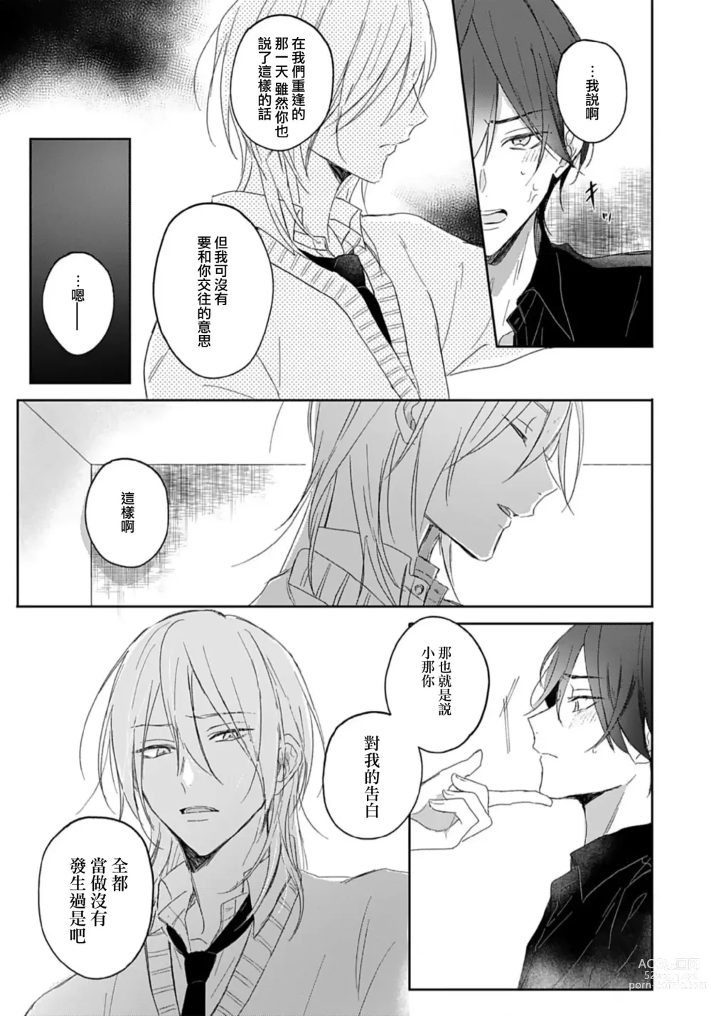 Page 20 of manga 倘若不是你，恋爱就无从谈起 1-7 end