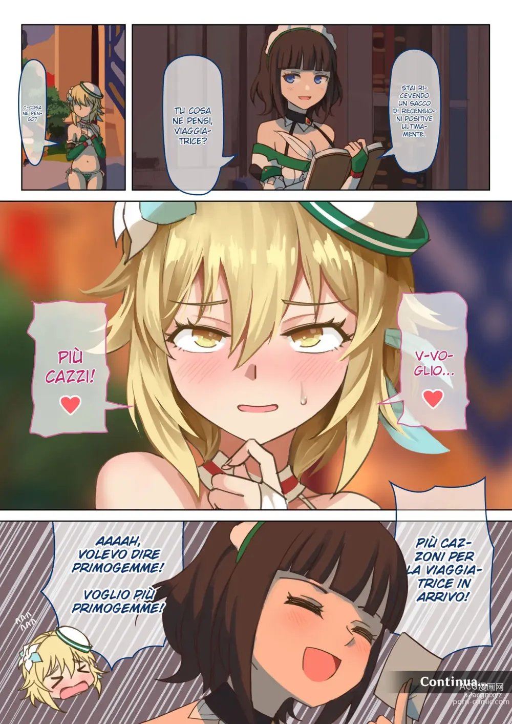 Page 19 of doujinshi Mondstadt Hot Springs Festival - Interlude