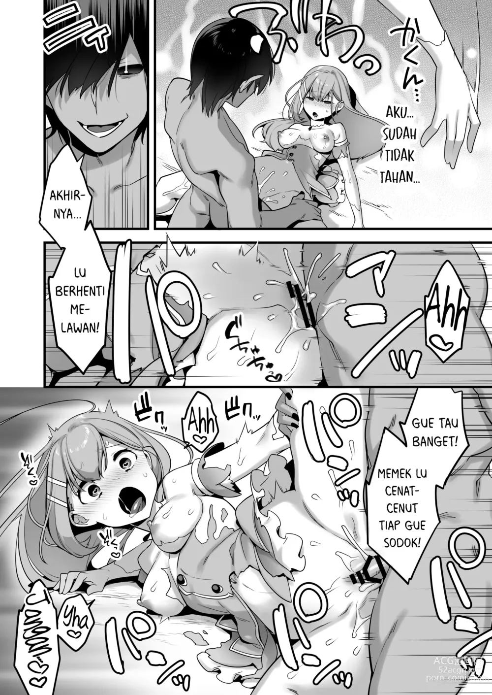 Page 40 of doujinshi Aku no Tesaki ni Natta node. ~Mahou Shoujo o Ryoujoku Shimasu~