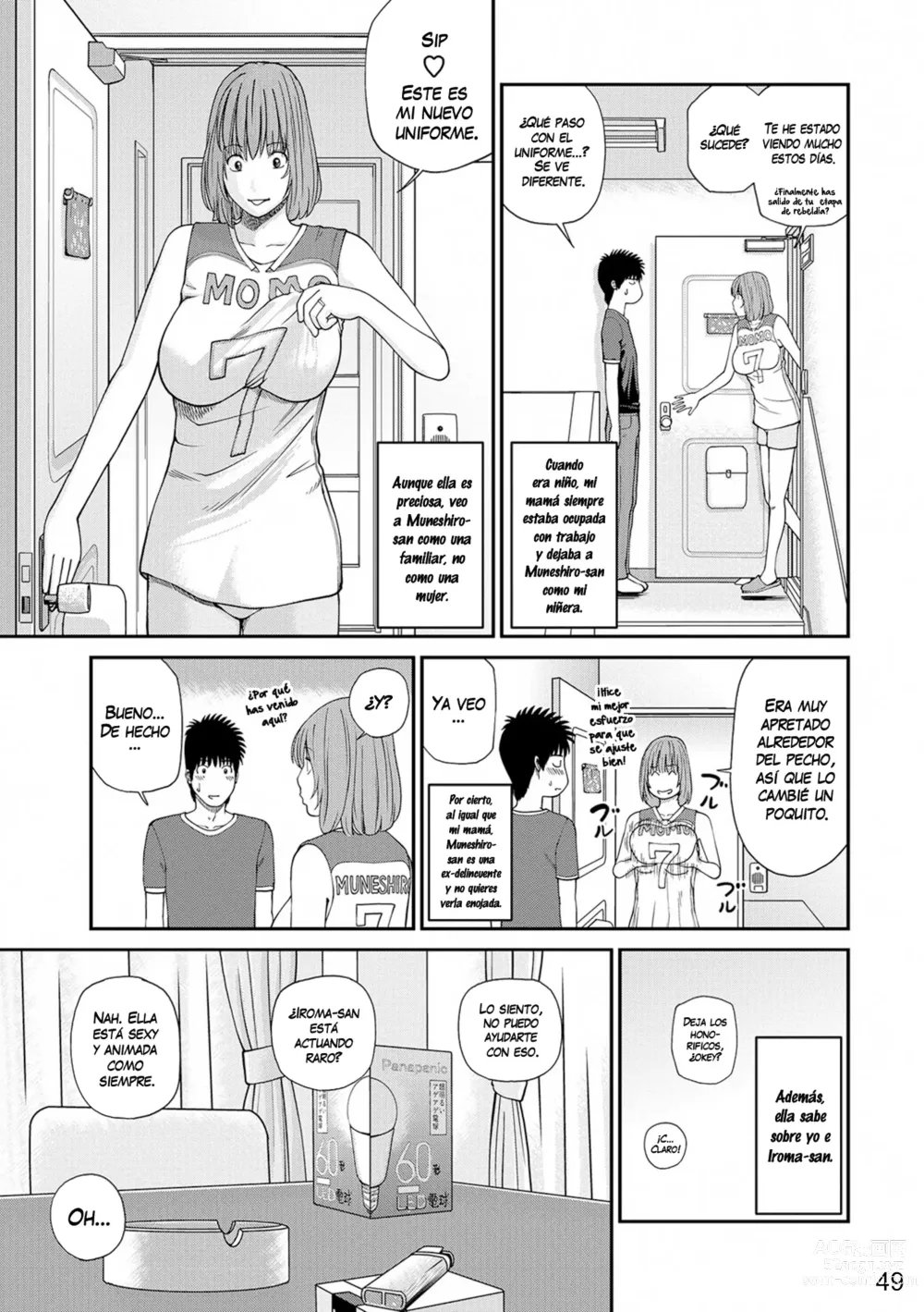 Page 48 of manga Club de Vóleibol de mamás del distrito Momojiri (decensored)