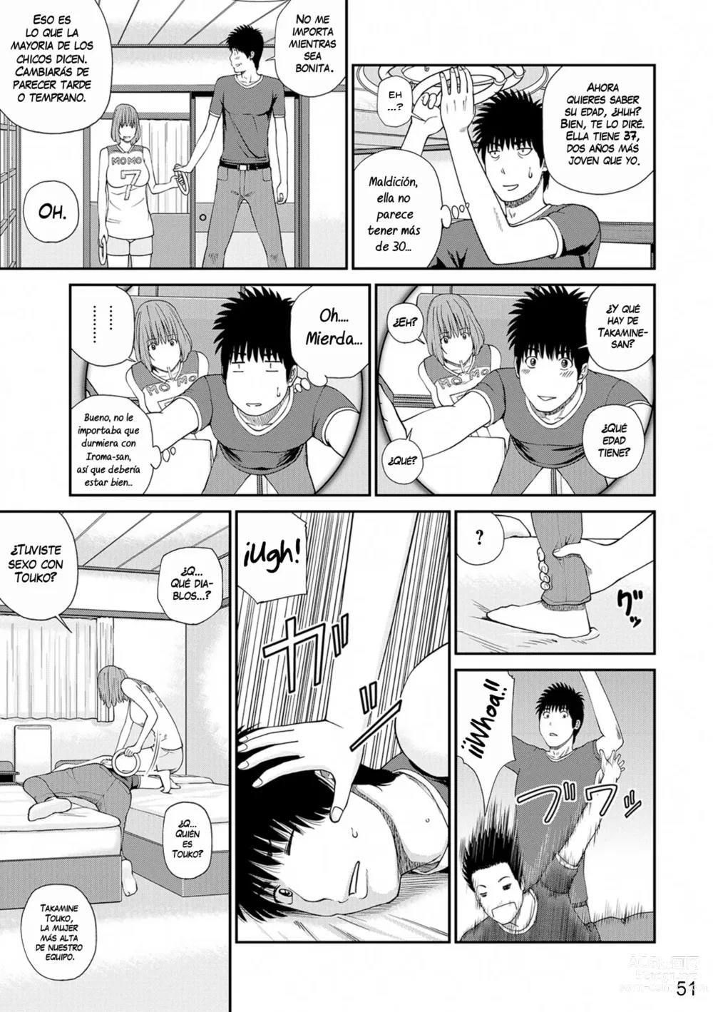 Page 50 of manga Club de Vóleibol de mamás del distrito Momojiri (decensored)