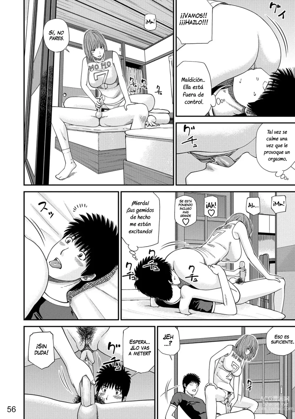 Page 55 of manga Club de Vóleibol de mamás del distrito Momojiri (decensored)