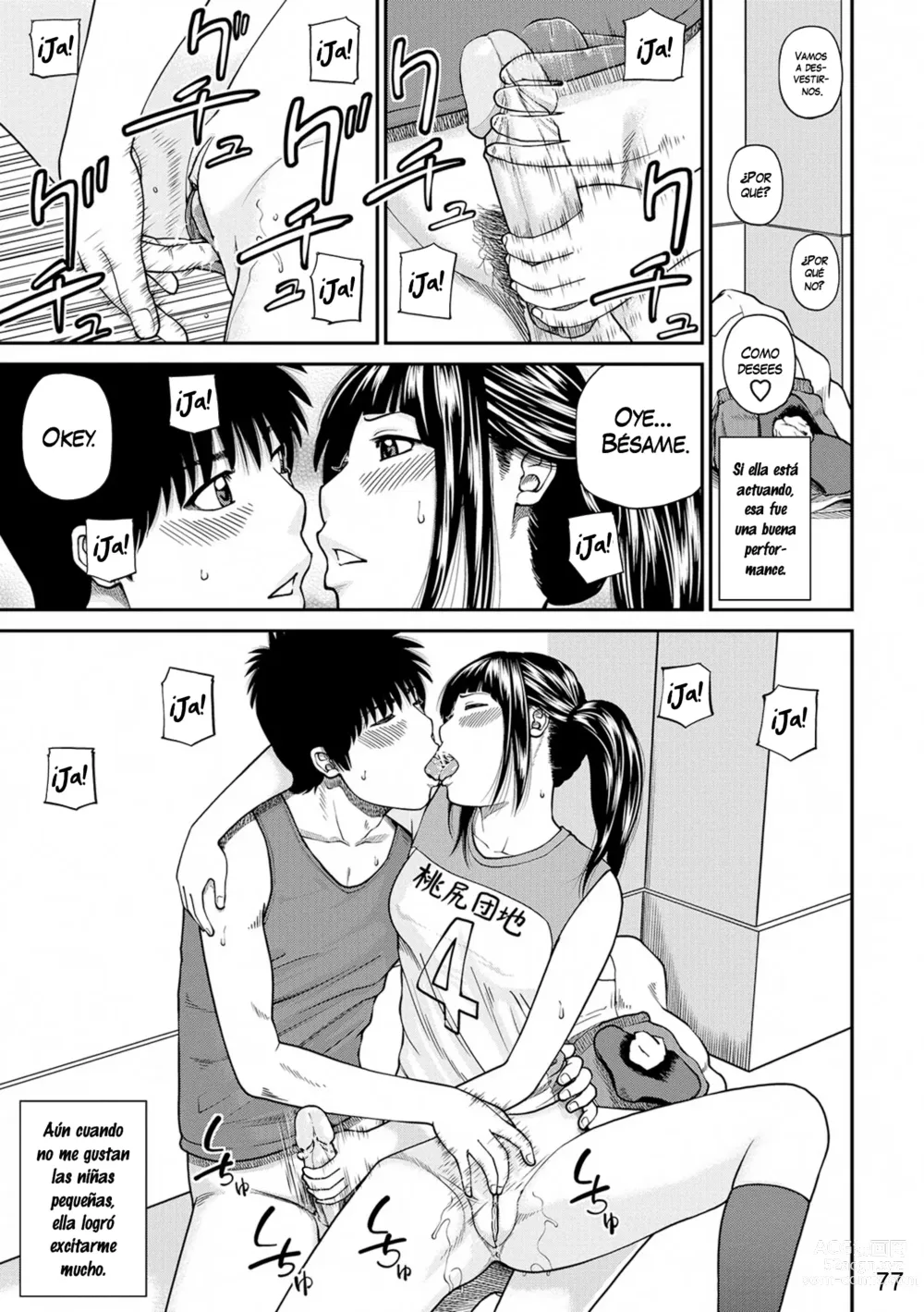 Page 75 of manga Club de Vóleibol de mamás del distrito Momojiri (decensored)