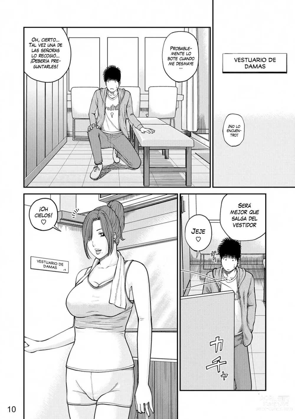 Page 9 of manga Club de Vóleibol de mamás del distrito Momojiri (decensored)