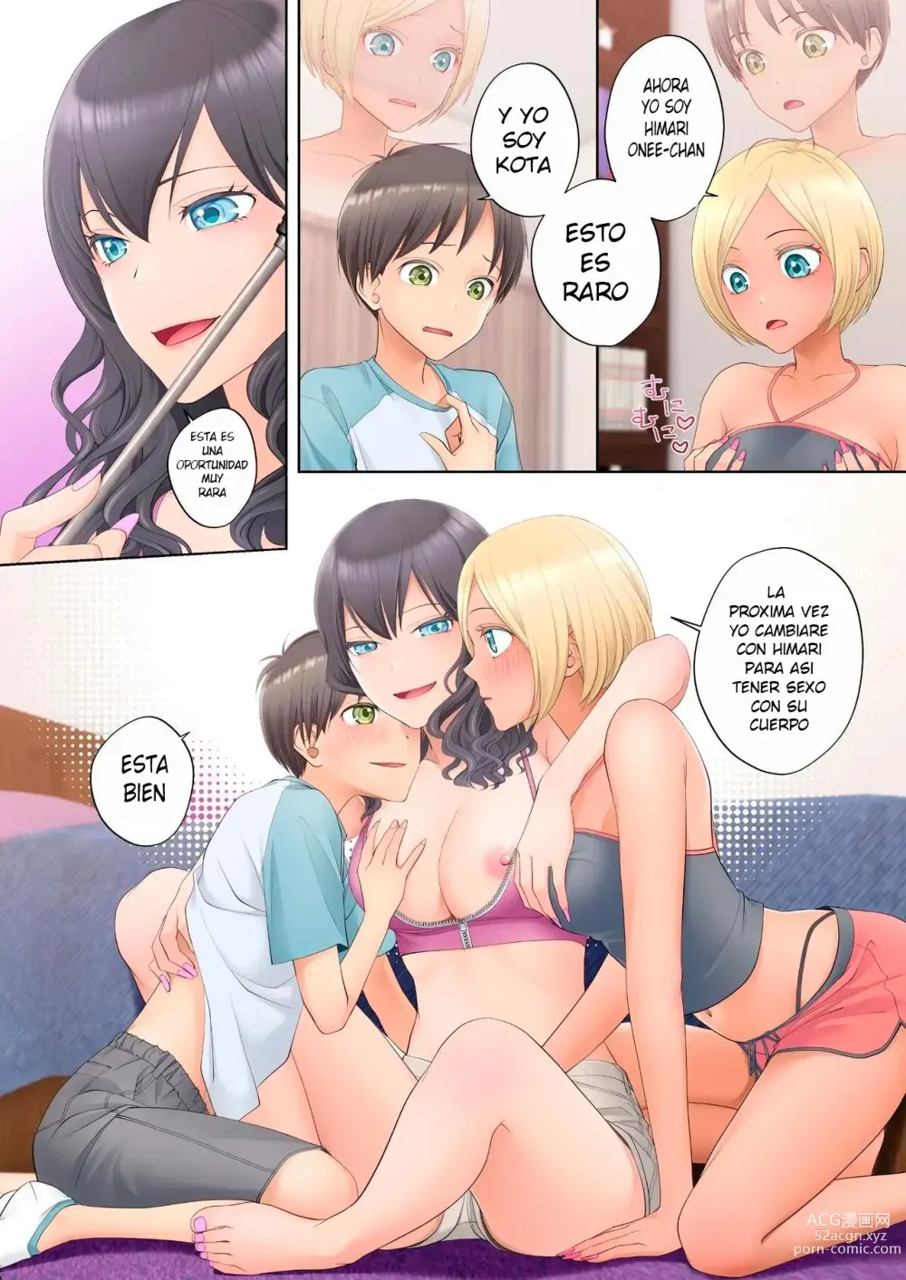 Page 50 of doujinshi Boku Swap Ane ~Akogare no Onee-chan to Karada o Irekaerareteshimatta Boku