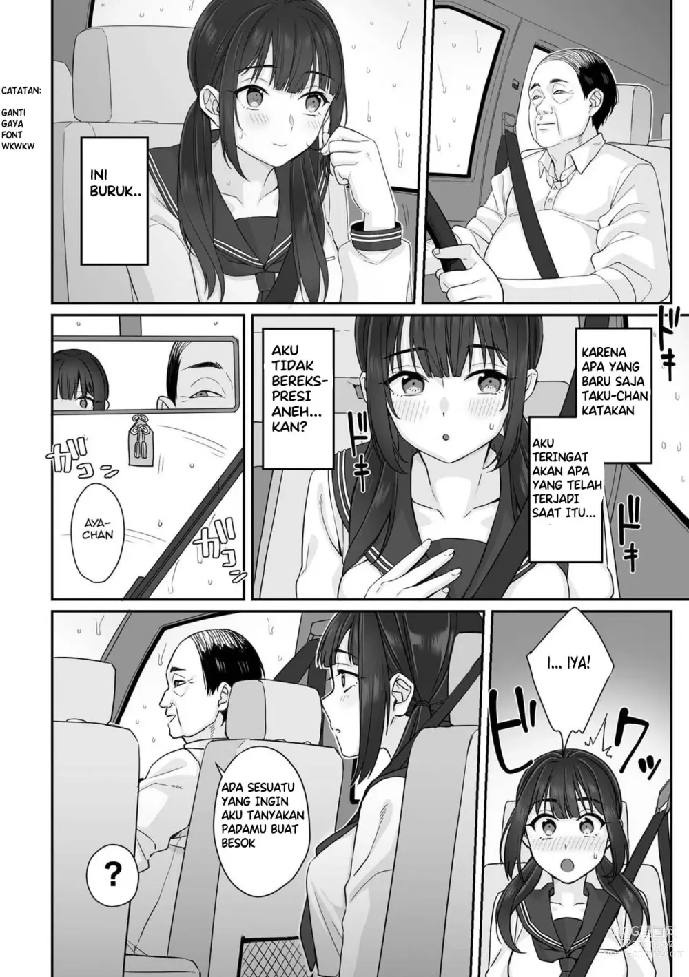 Page 11 of manga Junboku Joshikousei wa Oyaji Iro ni Somerarete Comic Ban Ch. 1&2