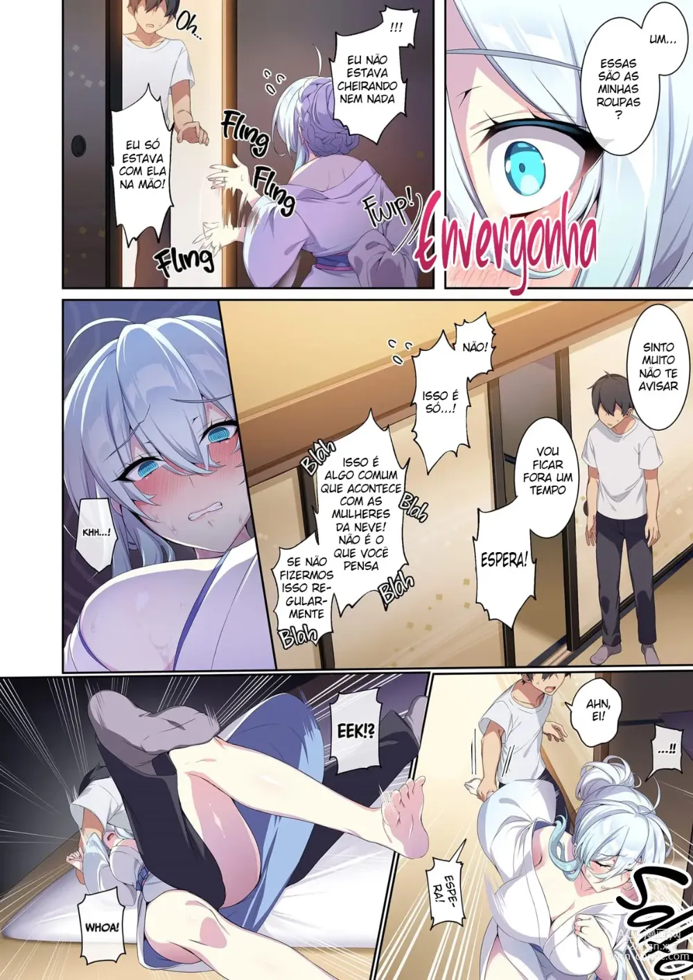 Page 63 of doujinshi Hitozukiai ga Nigate na Miboujin no Yukionna-san to Noroi no Yubiwa 2