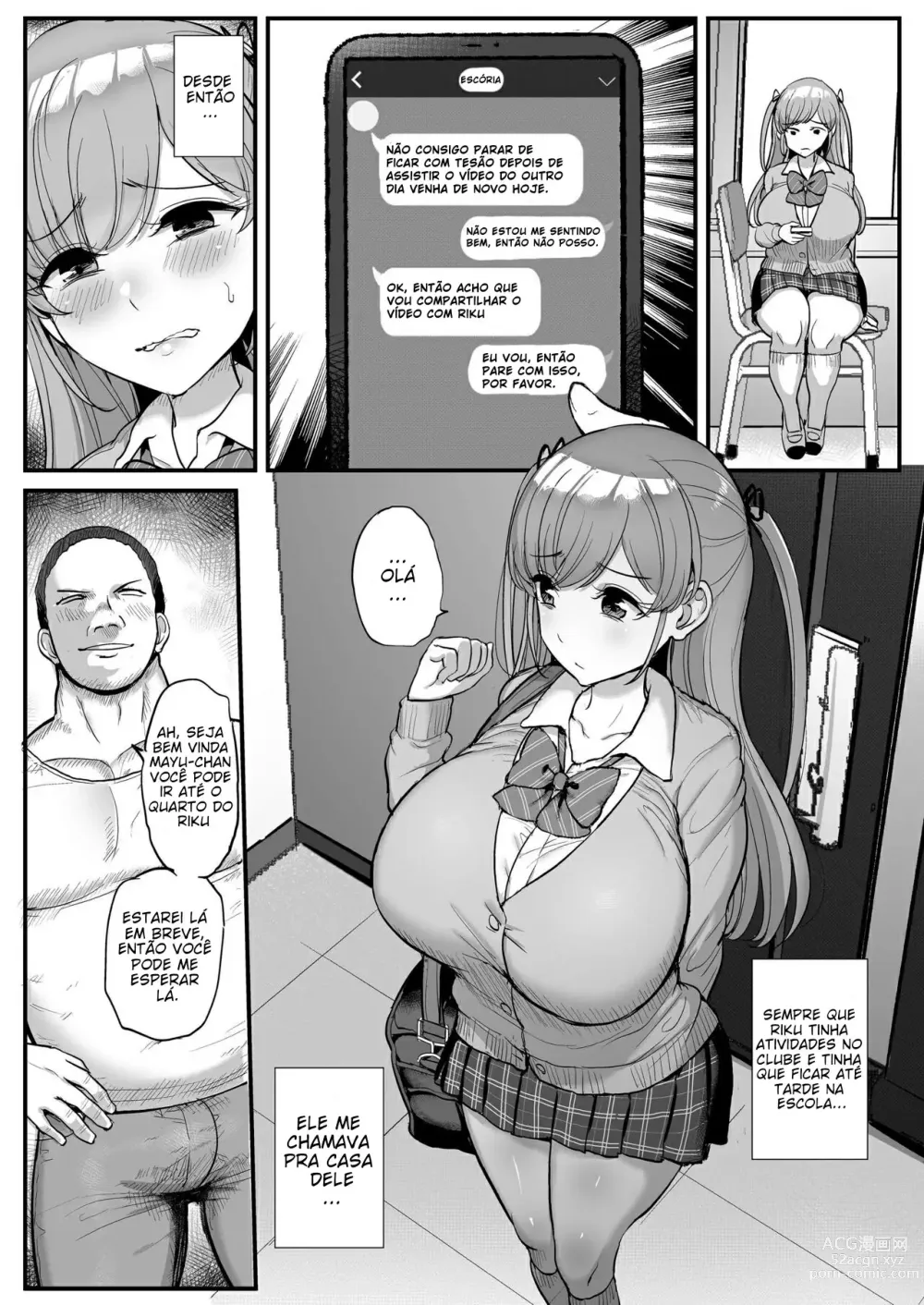 Page 18 of doujinshi Minimum Kanojo wa Oyaji no Seidorei.