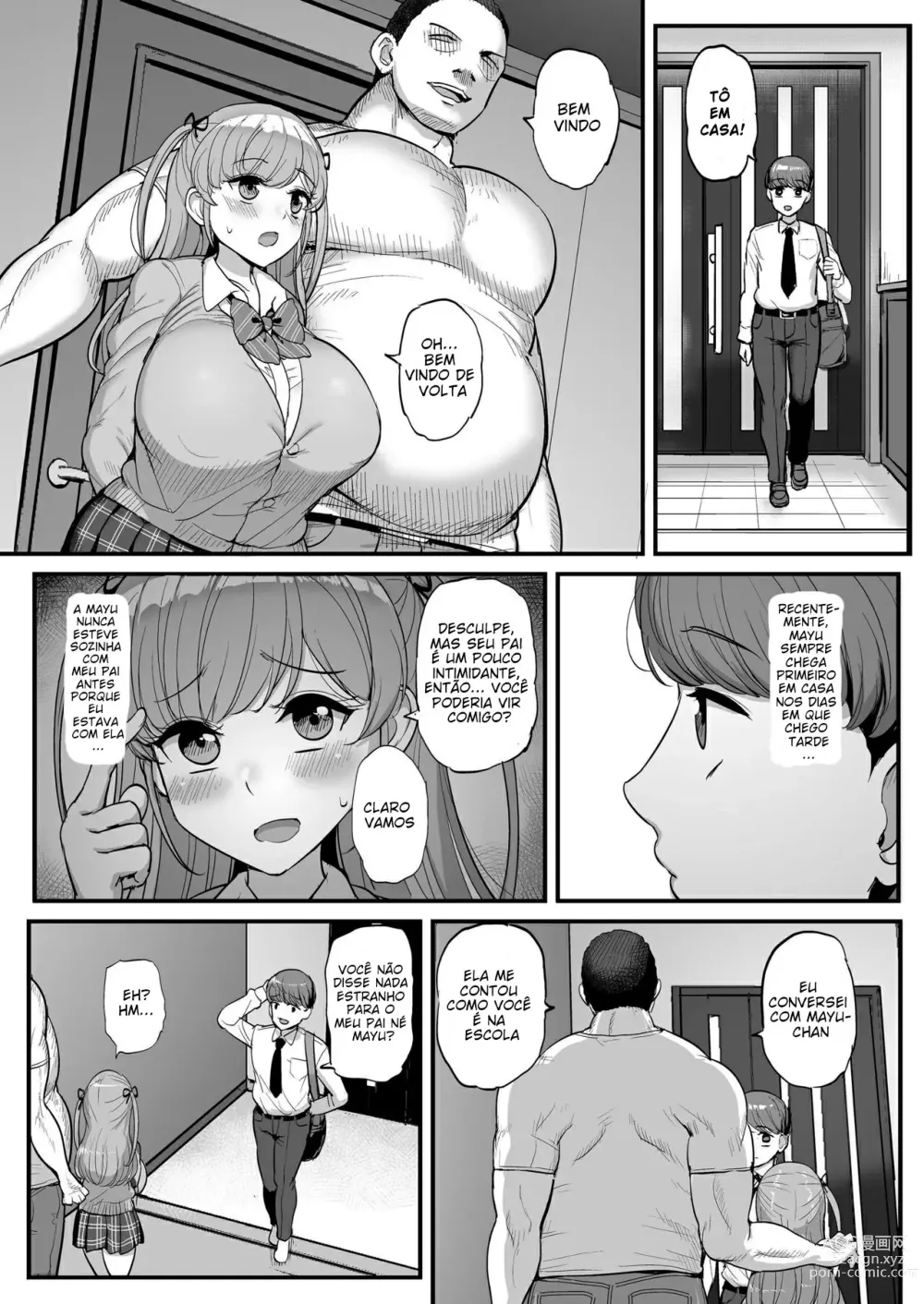 Page 36 of doujinshi Minimum Kanojo wa Oyaji no Seidorei.