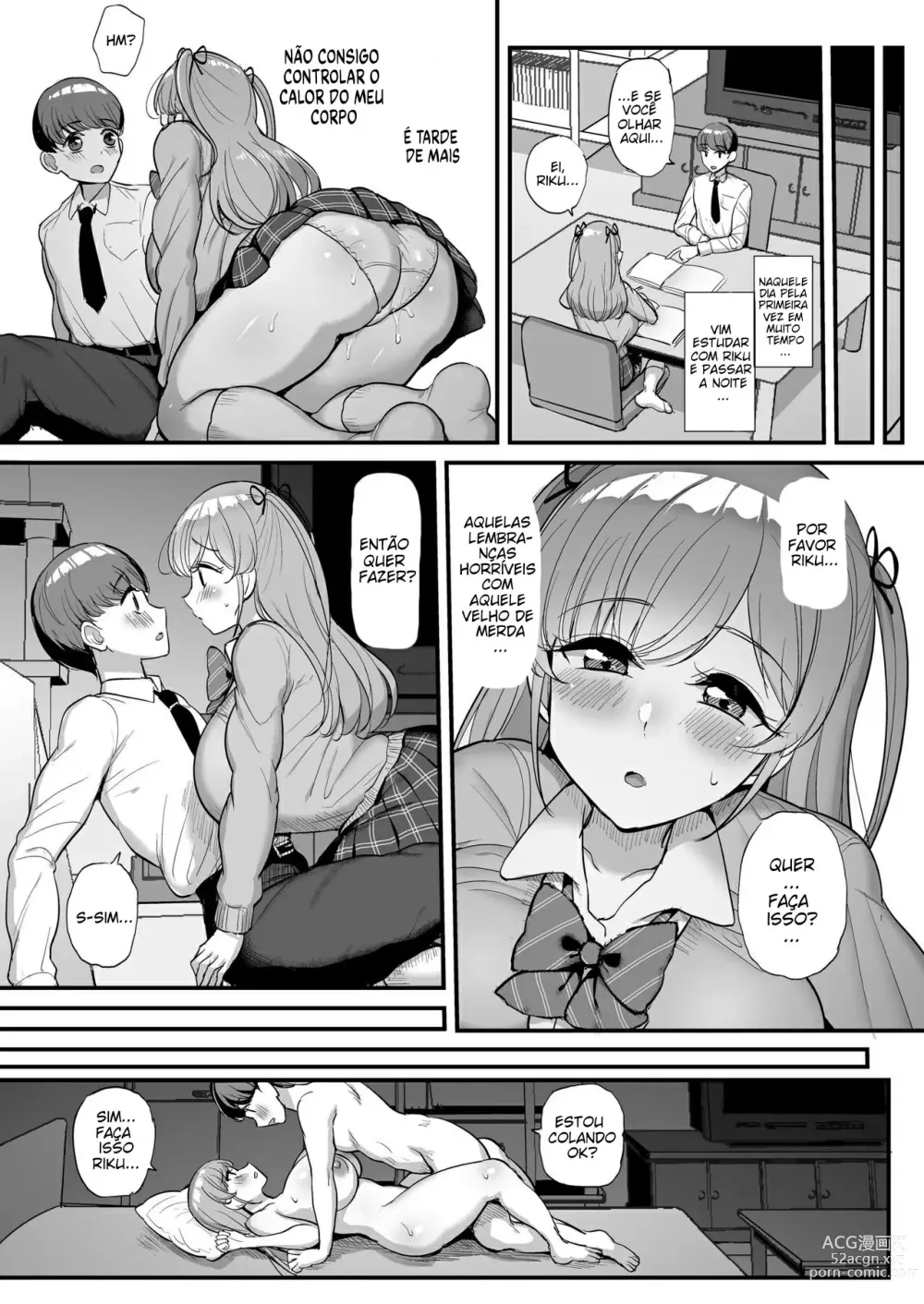 Page 49 of doujinshi Minimum Kanojo wa Oyaji no Seidorei.