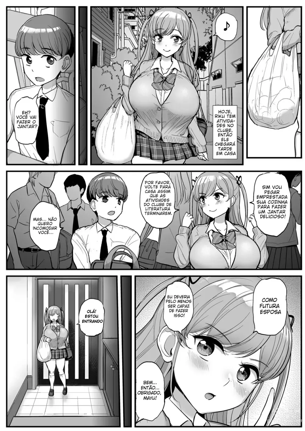 Page 6 of doujinshi Minimum Kanojo wa Oyaji no Seidorei.